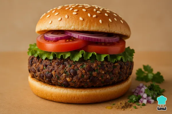 Receta de Hamburguesa de frijoles