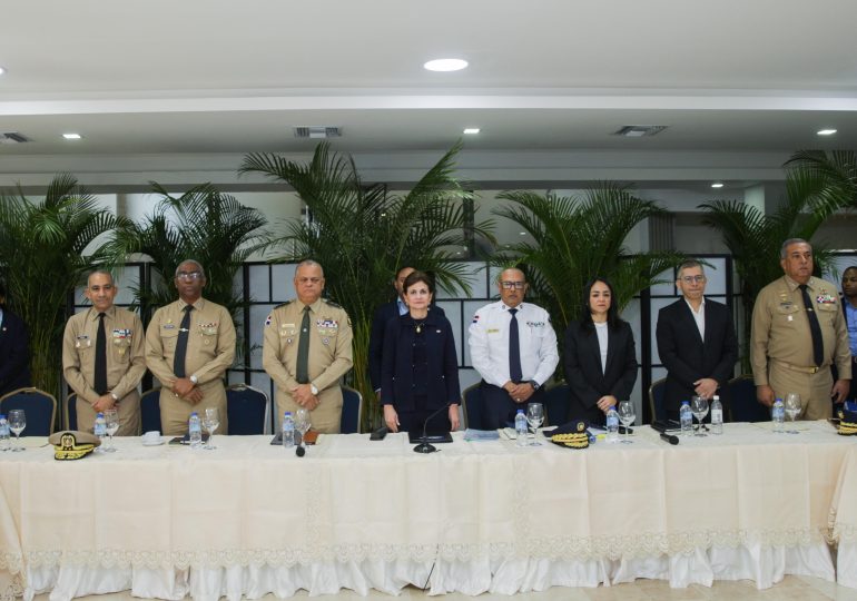 Raquel Peña pasa balance a avances del Plan de Seguridad Ciudadana
