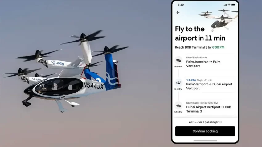 ¡EL FUTURO YA ESTÁ AQUÍ! Uber lanza taxis voladores y podrás reservar tu vuelo desde el móvil