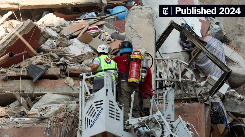 El Líbano revela nueva cifra de muertos y heridos por ataques israelíes