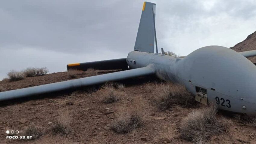 Irán captura un dron israelí intacto para su examinación
