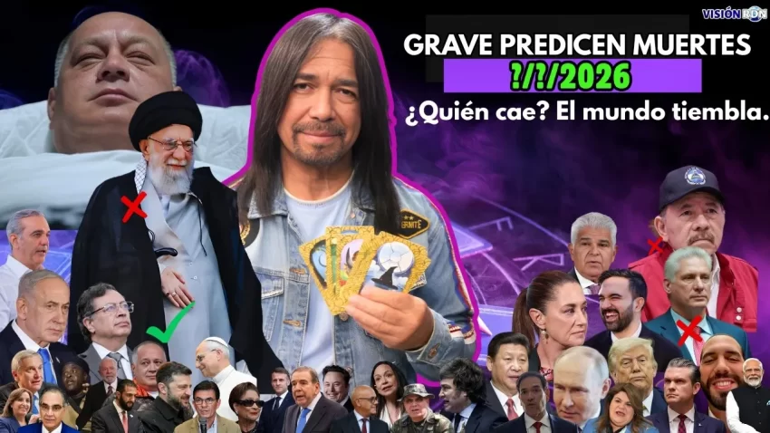 Vidente Juan Jiménez Coll predice un 2026 de guerras en América, caídas de regímenes y alertas de atentados globales