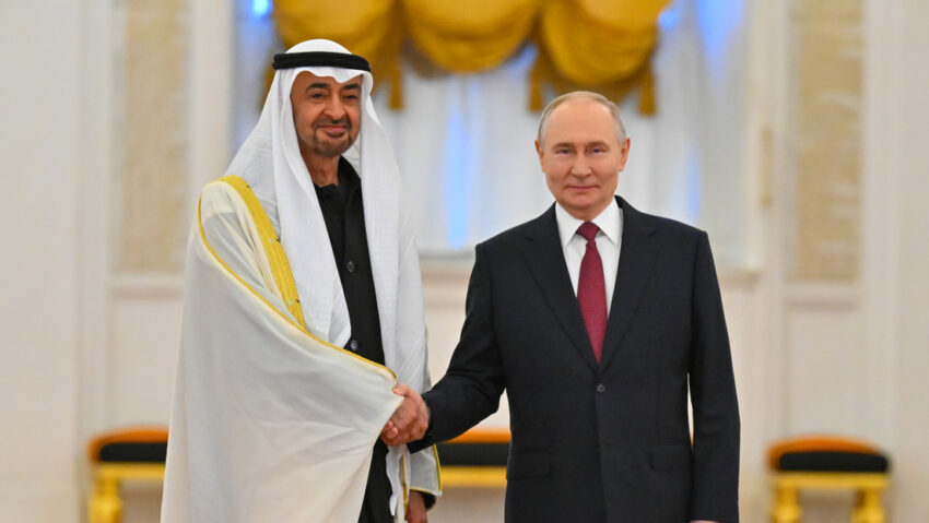 Putin mantiene conversación telefónica con su par emiratí ante escalada en Oriente Medio