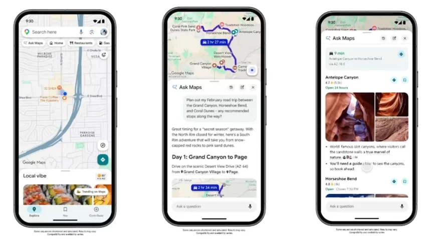 ¡Maps ahora te escucha! Google estrena "Ask Maps" para revolucionar cómo recorres el mundo