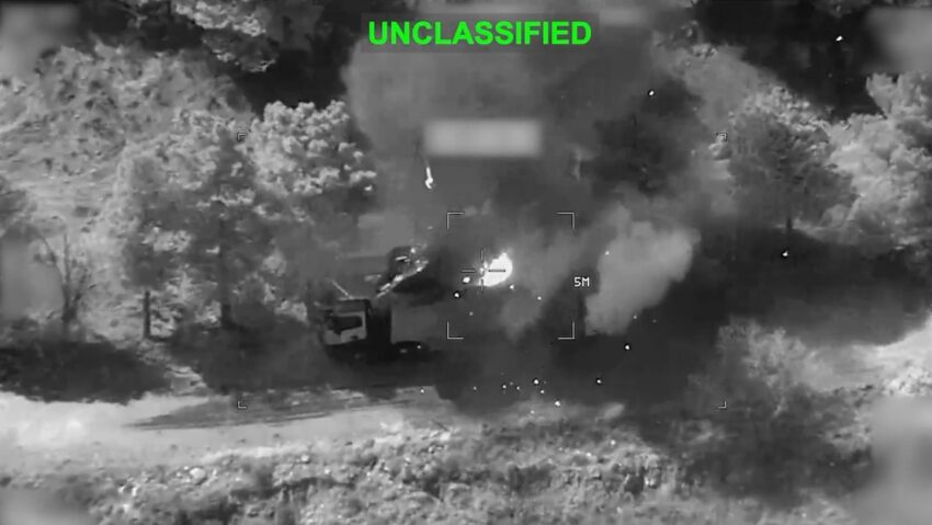 de EE.UU. muestra ataques contra objetivos iraníes