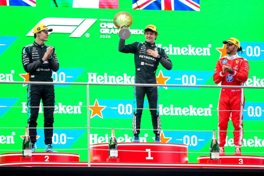 Hito histórico en Shanghái: Kimi Antonelli logra su primera victoria en la F1