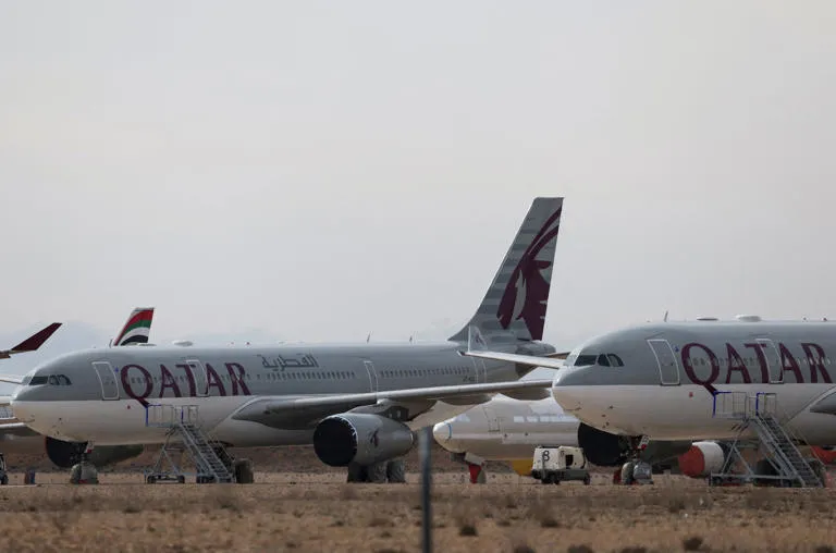 Refugio Seguro: El Aeropuerto de Teruel protege la flota de Qatar Airways ante el conflicto en Irán