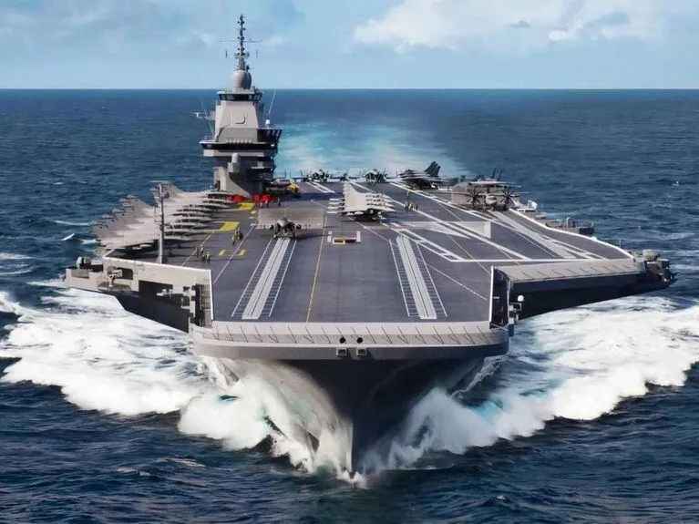 El nuevo portaaviones nuclear de Francia: El futuro gigante que dominará los mares de Europa en 2038