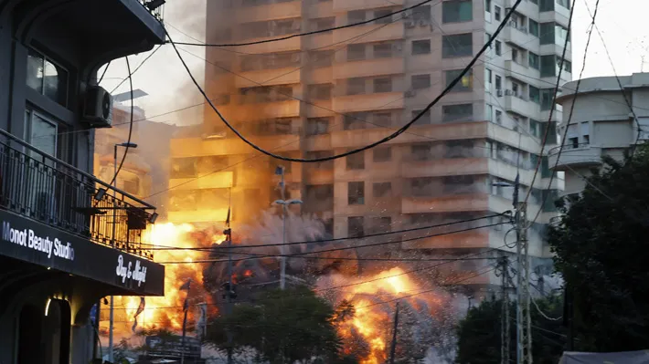 ¡Infierno en Beirut! Israel lanza ataques masivos y sacude el corazón del Líbano