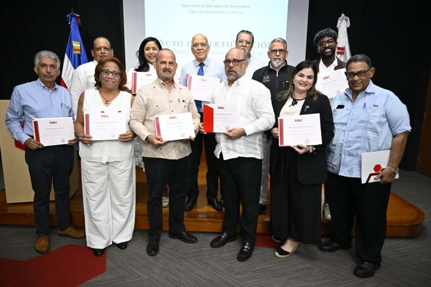 INTEC realiza diplomado en Educación Médica