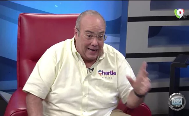 Charlie Mariotti llama a aspirantes presidenciales por el PLD a salir a la "calle" a presentar sus propuestas