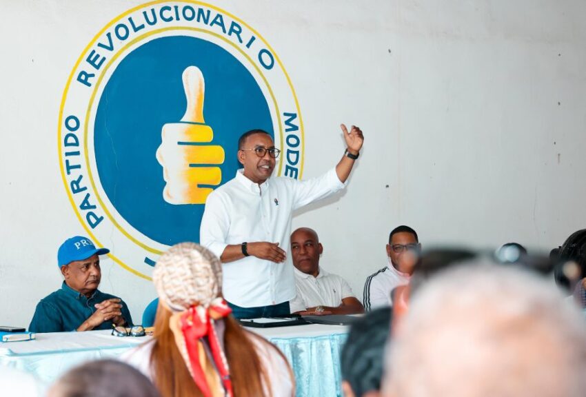 Víctor Pichardo trabaja en fortalecer estructura PRM en Monte Plata; recorre la provincia durante fin de semana