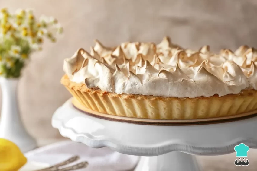 Receta de Pie de limón y merengue fácil