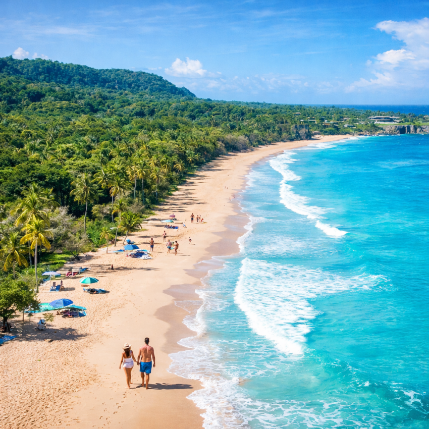 Playa Grande, el paraíso que combina amplitud, desarrollo de comercial, gastronomía y confort
