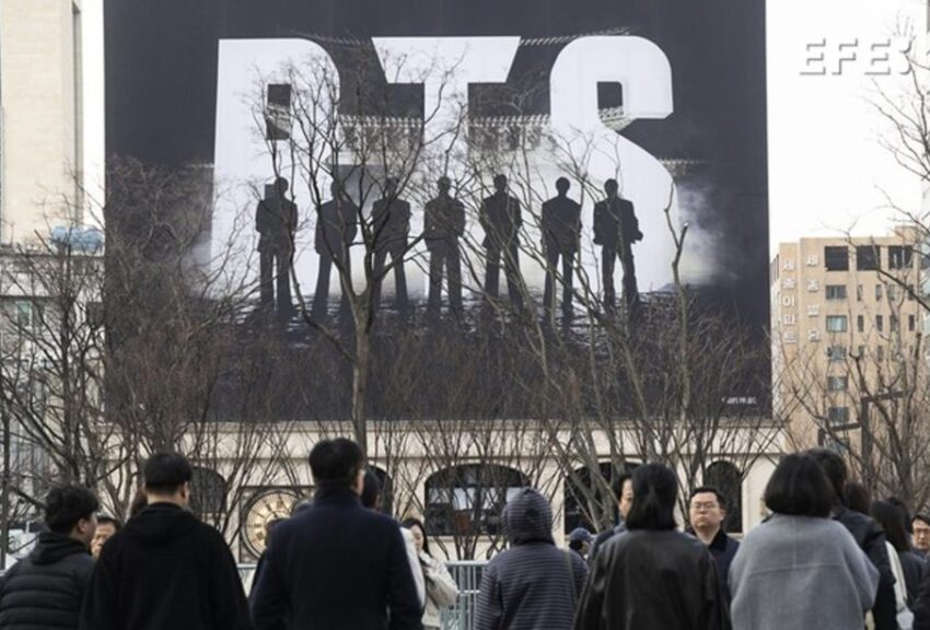 Seúl, zona cero del concierto de retorno de los reyes del K-pop, la banda BTS