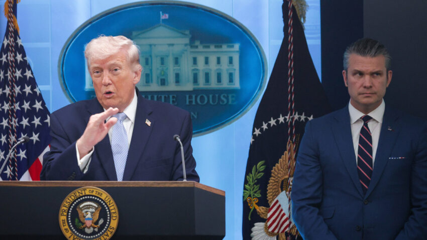 Hegseth miente a Trump sobre la superioridad de EE.UU. en Irán