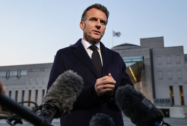 Macron se pronuncia tras hablar con los presidentes de EE.UU. e Irán