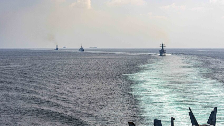 Más de 10.000 militares y 12 buques de guerra: EE.UU. da detalles del bloqueo naval a Irán