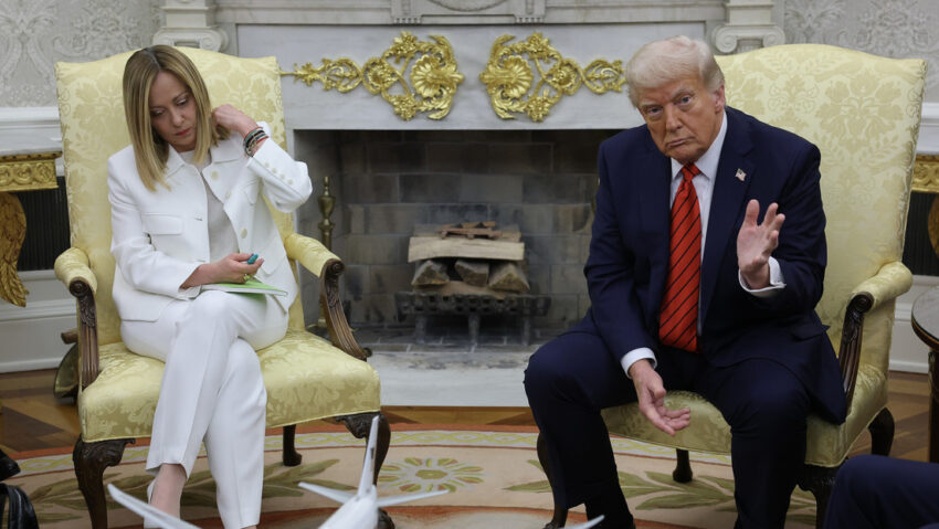 "Pensé que tenía coraje": Trump se enfurece contra una aliada europea