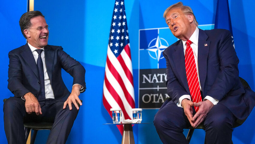 Rutte explica por qué llamaba "papi" a Trump