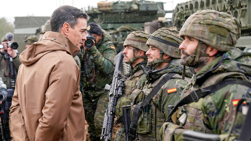 Sánchez: España está lista para avanzar "mañana mismo" hacia un ejército europeo común
