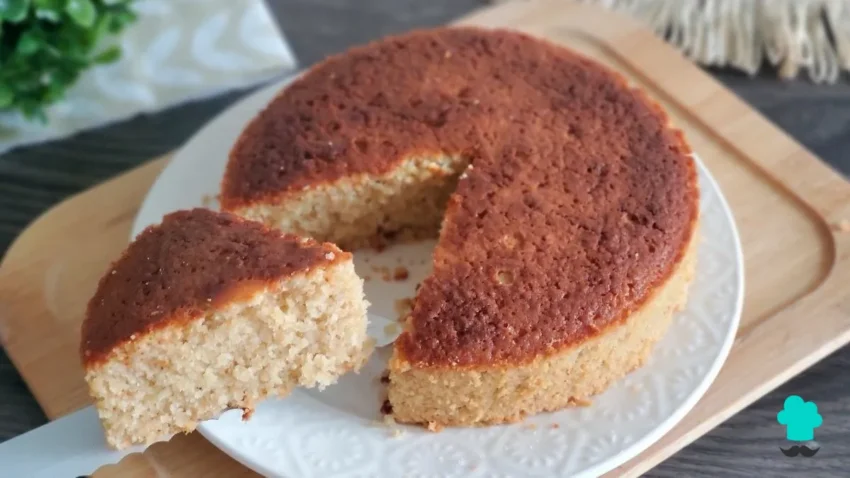 Receta de Bizcocho de avena y yogur en freidora de aire: esponjoso, saludable y muy fácil de preparar