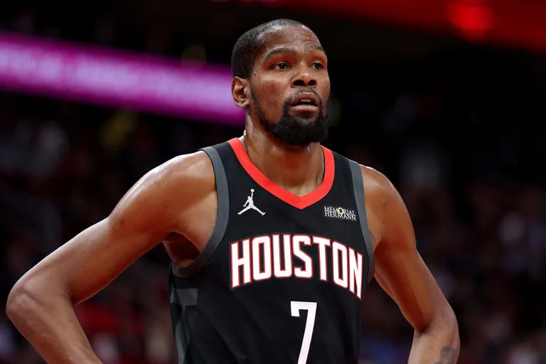 Los Houston Rockets reciben actualización crucial sobre Kevin Durant para el duelo ante los Lakers