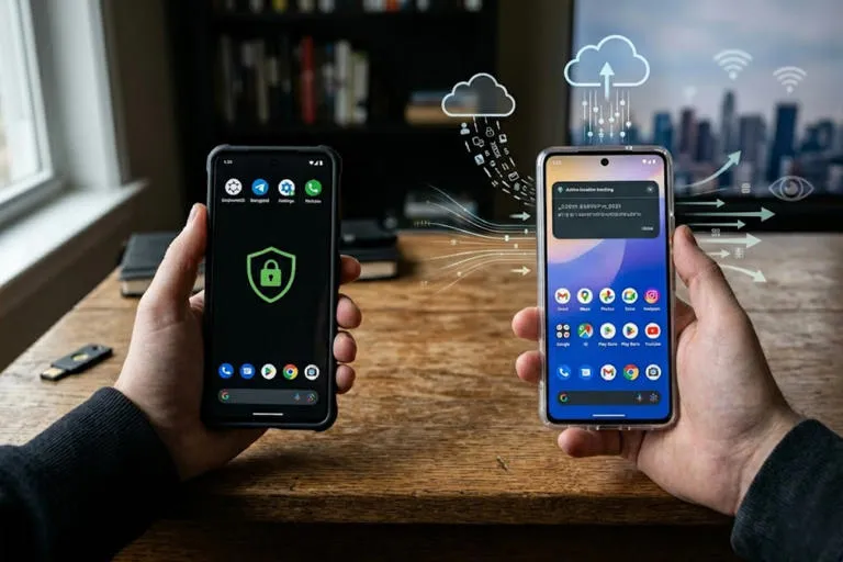 GrapheneOS vs. Android estndar: El duelo definitivo por el control de tu privacidad
