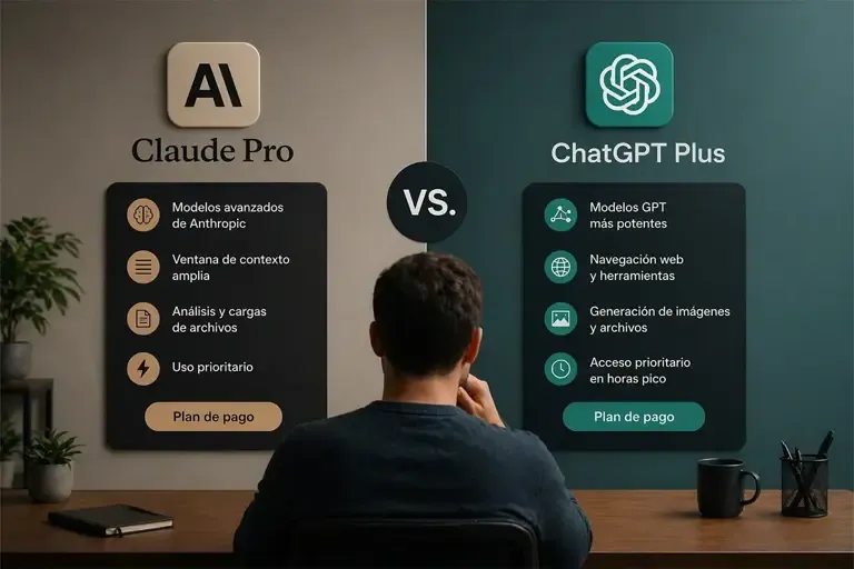 Claude Pro vs. ChatGPT Plus: La Batalla de los $20 en 2026