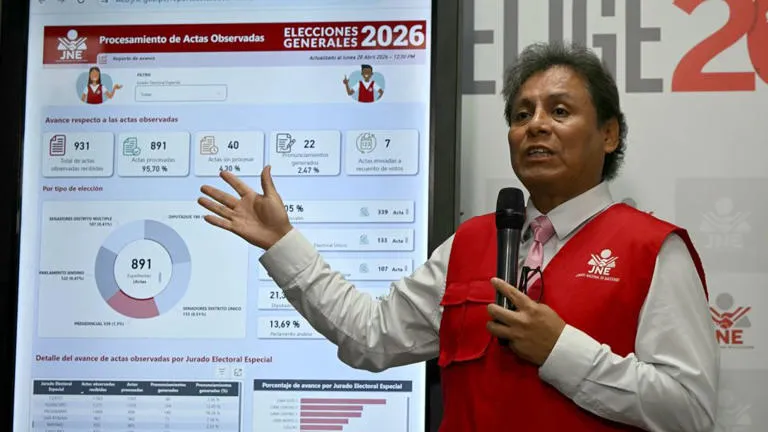 Perú inicia la revisión de votos impugnados: El desenlace electoral se conocerá en mayo