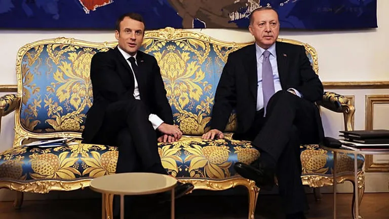 Diplomacia de alto nivel: Macron y Erdogan coordinan esfuerzos ante la crisis en Oriente Próximo