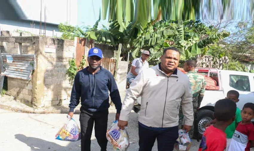 Diputado Aldo Adón lleva asistencia a familias afectadas por lluvias en Nuevo Amanecer