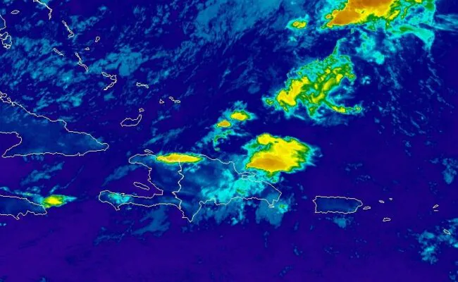 Indomet mantiene alertas y avisos meteorológicos ante posibles inundaciones por incidencia de vaguada sobre territorio dominicano