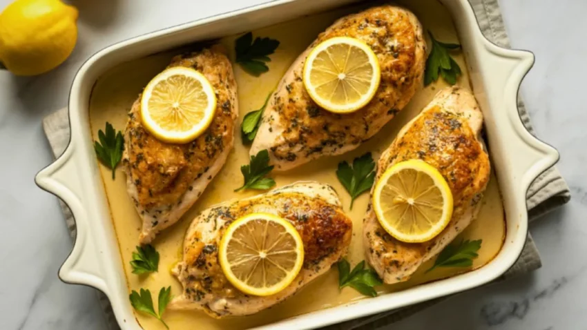 Receta de Pollo al limón de la abuela: jugoso, tierno y lleno de sabor