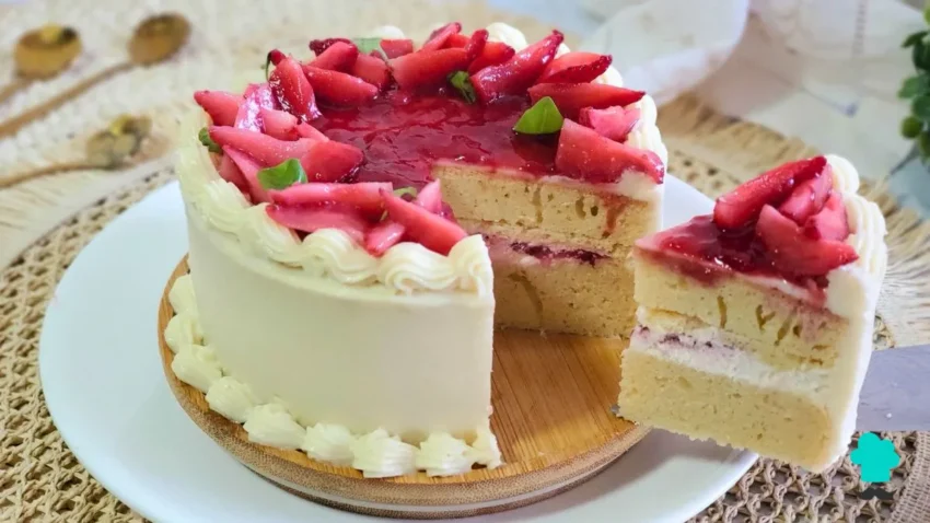 Receta de Strawberry Shortcake: la tarta de fresas y nata japonesa 