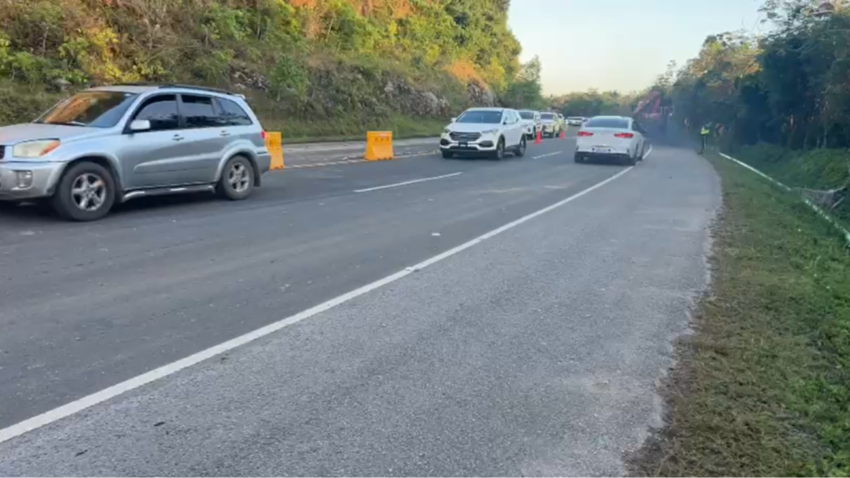 Restablecen el tránsito en Majagual tras rápida intervención de Obras Públicas