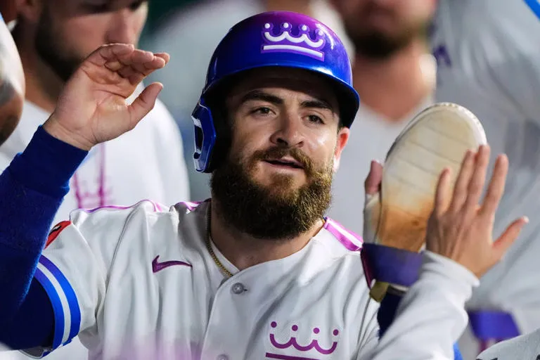 Kyle Isbel decide la victoria de los Reales con su primer "Walk-off" hit