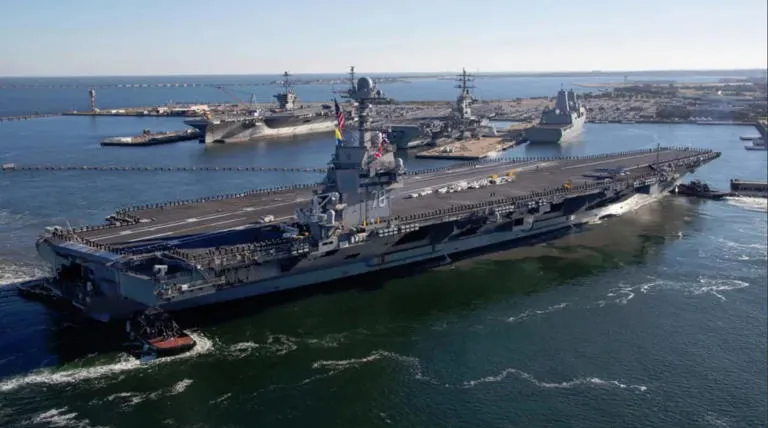 ¡FORTALEZA FLOTANTE!: Estados Unidos planea transformar su mayor buque de guerra nuclear en una colosal planta eléctrica flotante