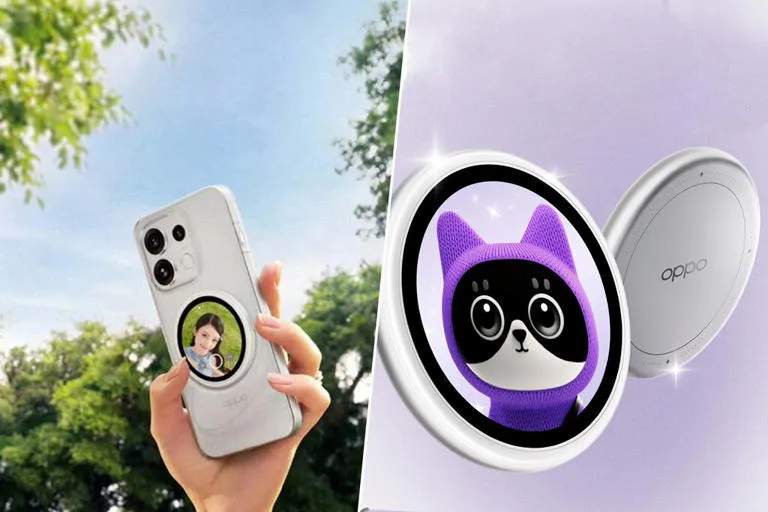 Innovacin en Accesorios: Oppo Presenta 'Bubble', la Pantalla Magntica que Revoluciona el Uso del Telfono Mvil