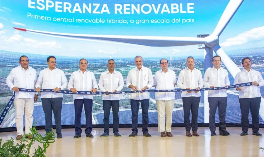 EGE Haina inaugura la primera central renovable híbrida de gran escala de la República Dominicana