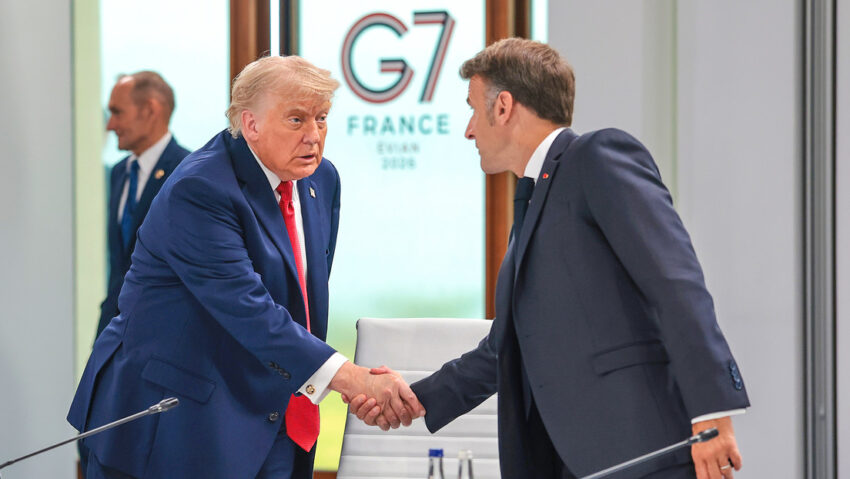 Cena en Versalles: el plan de Macron para 'apaciguar' a Trump