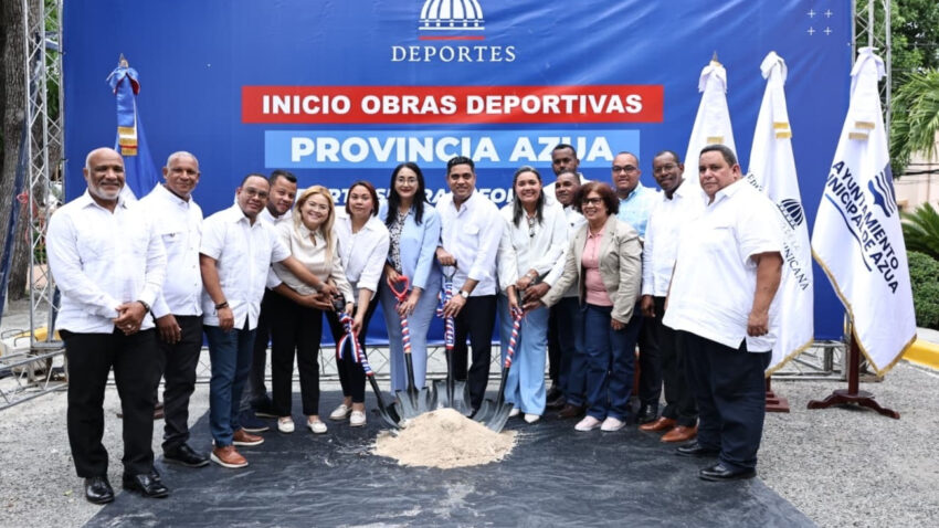 Gobierno anuncia construcción de cinco techados en Azua con inversión de RD 156 millones