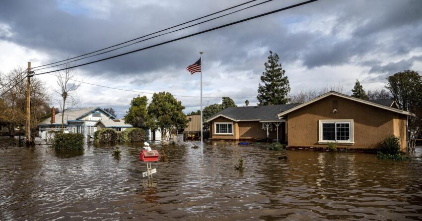 Millones de personas en riesgo por inundaciones en EE.UU.
