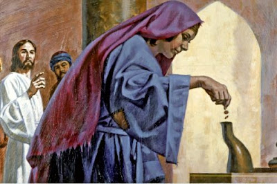 PALABRA DE DIOS SABADOS DE LECTURA "Esta, en su pobreza, ha echado todo lo que tenía para vivir". 