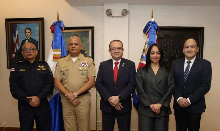 Ministro de Seguridad de Costa Rica visita República Dominicana para conocer sistema de seguridad ciudadana