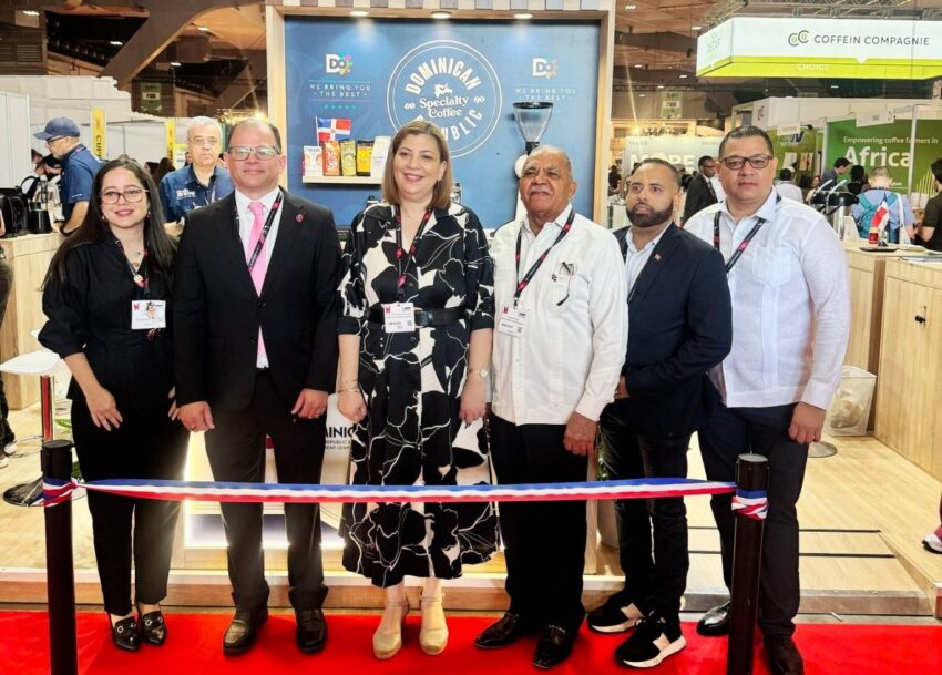 Promueven café dominicano «El mundo del café en Bruselas 2026»