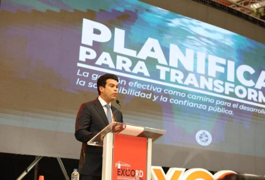 Wellington Arnaud destaca en Expo Construcción RD impacto del saneamiento para el desarrollo humano
