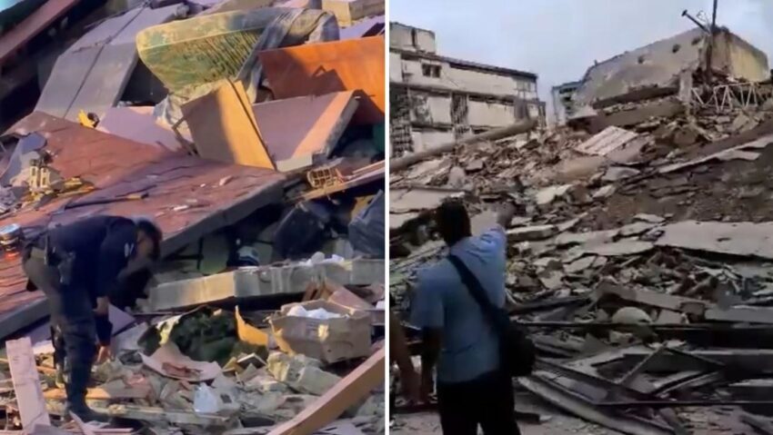 de devastadoras consecuencias del potente sismo que sacudió Venezuela