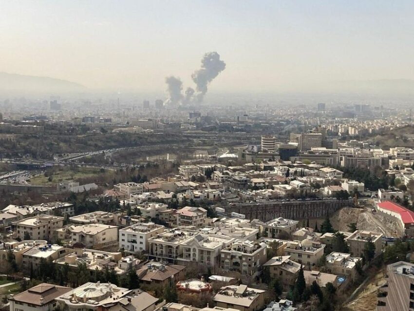 de los ataques israelíes contra la capital iraní