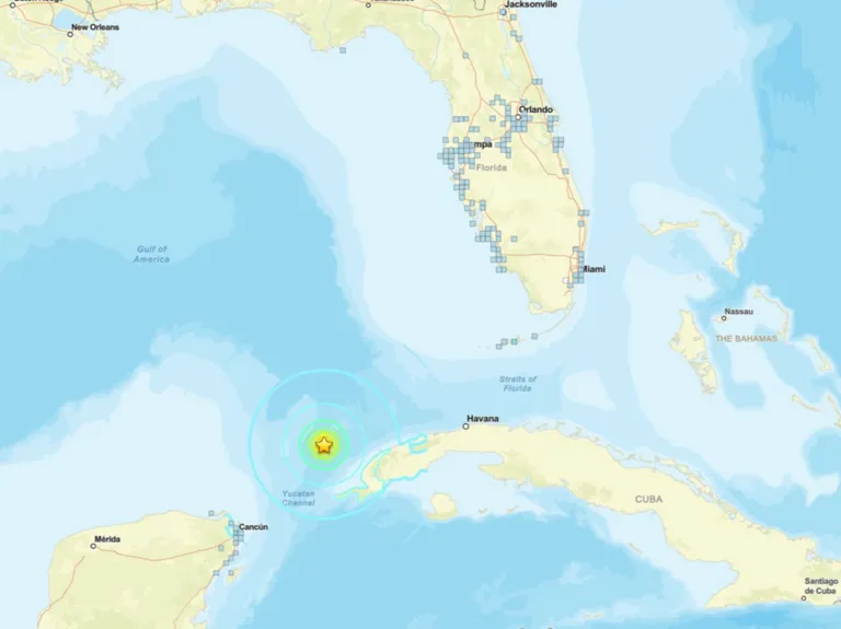 Fuerte sismo de magnitud 6.1 sacude el occidente de Cuba y se percibe en el sur de Florida